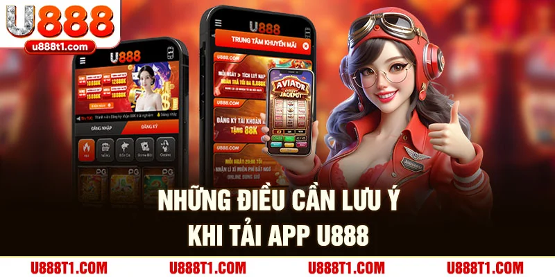 Những điều cần lưu ý khi tải app U888