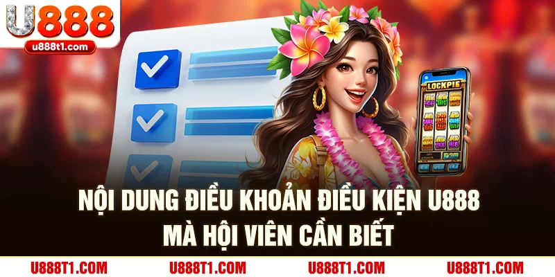 Nội dung điều khoản điều kiện U888 mà hội viên cần biết